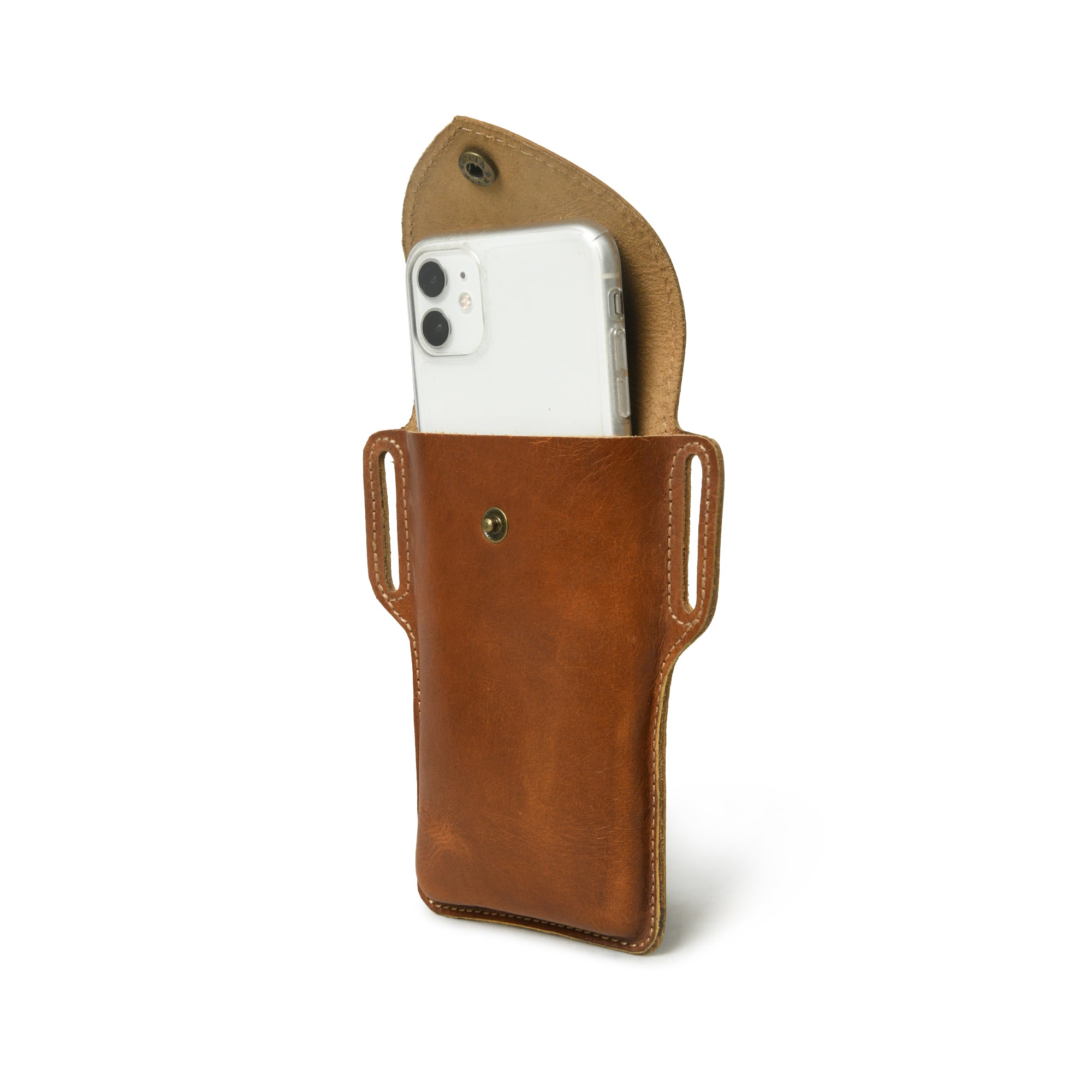 Mobile Holster Case - Tan Brown thumbnail 2