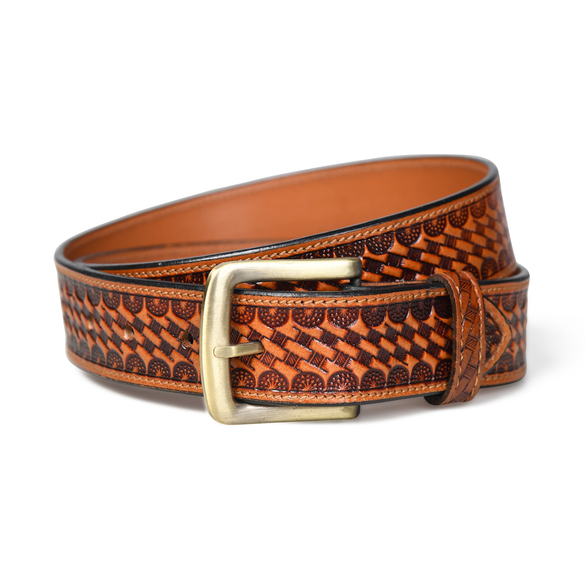 Modern Western Leather Belt thumbnail 3