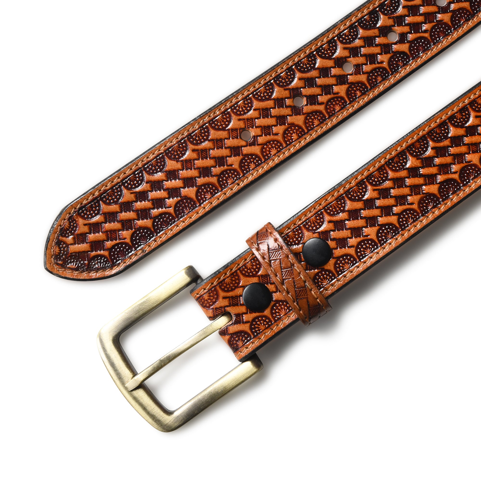 Modern Western Leather Belt thumbnail 39
