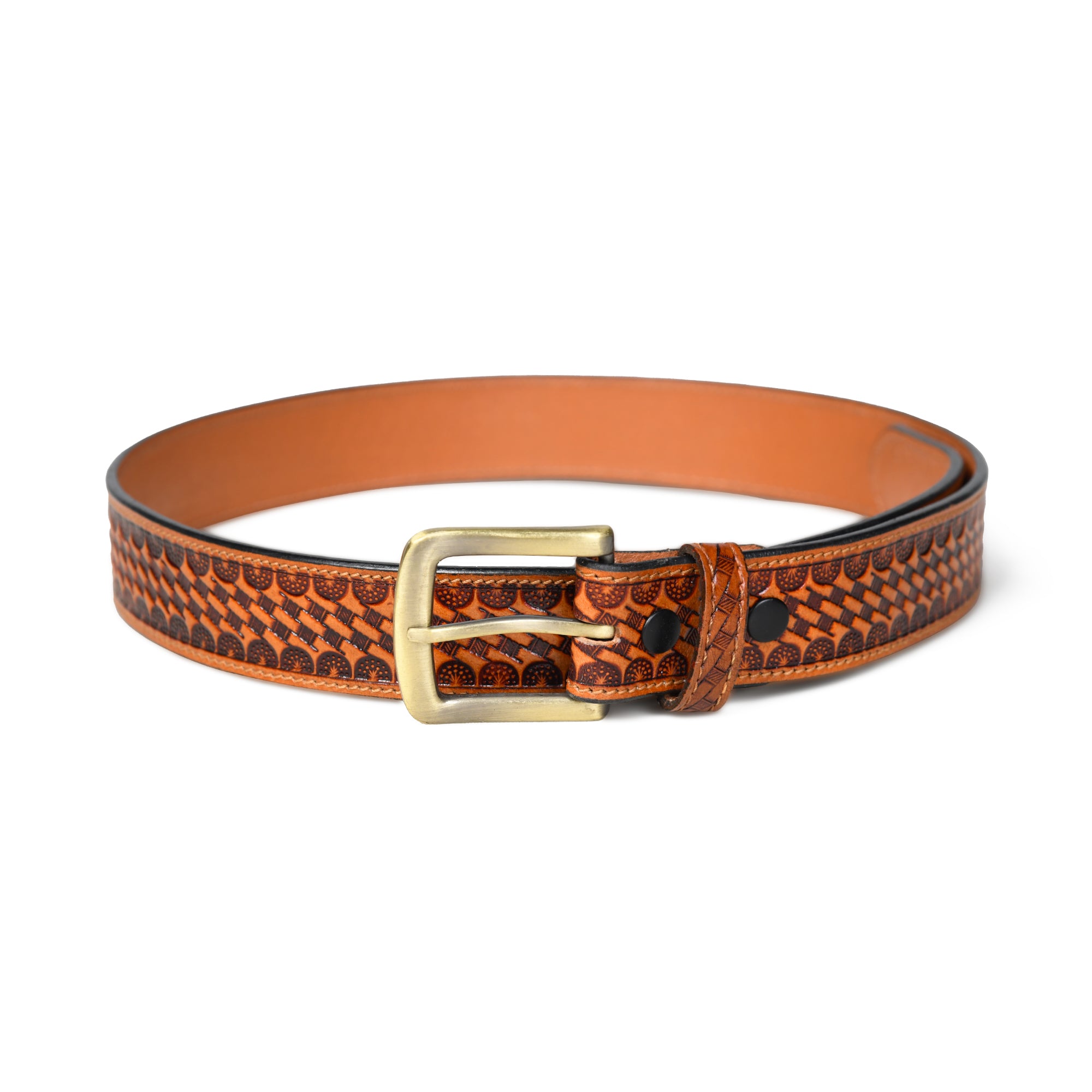 Modern Western Leather Belt thumbnail 5
