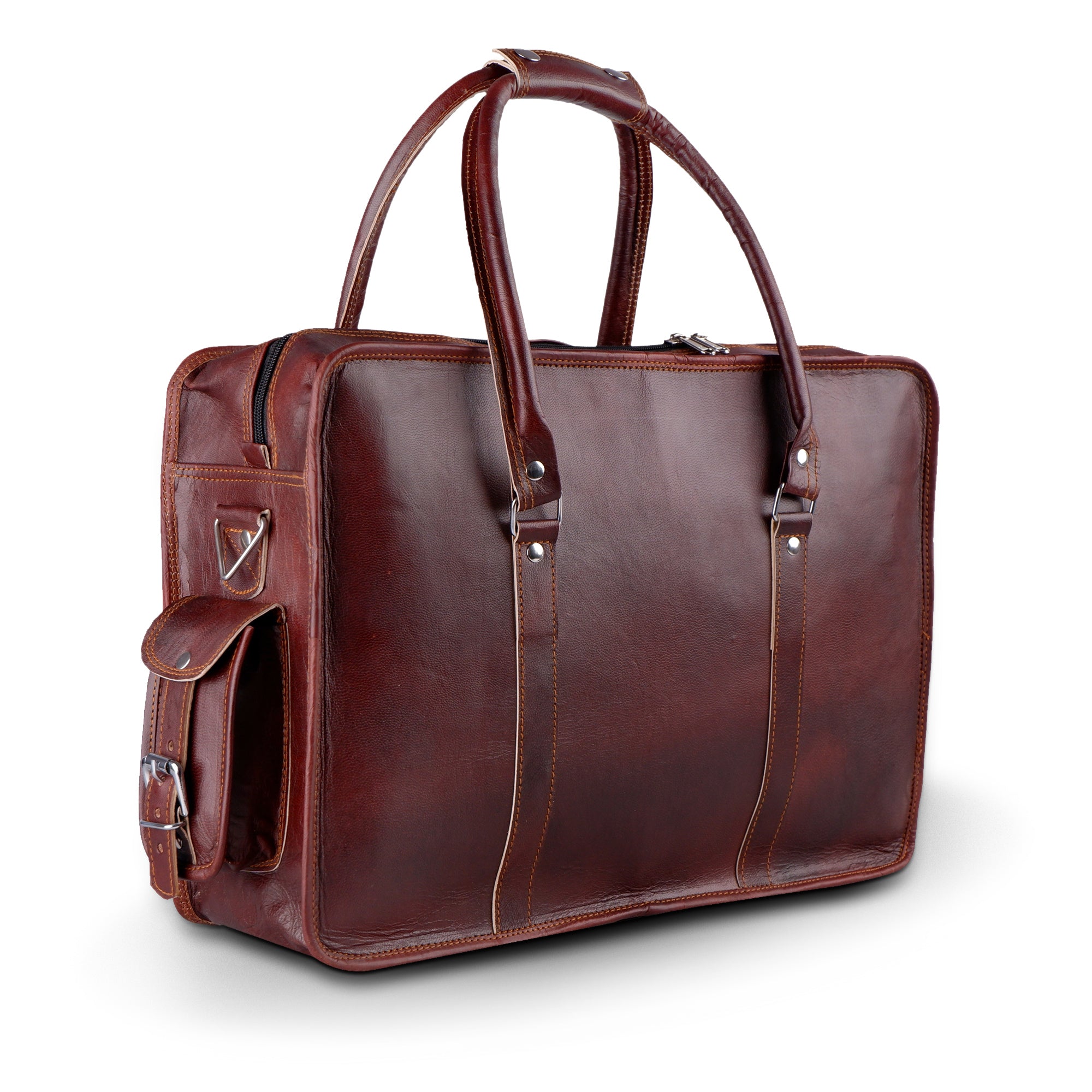Morgan Leather Briefcase thumbnail 4