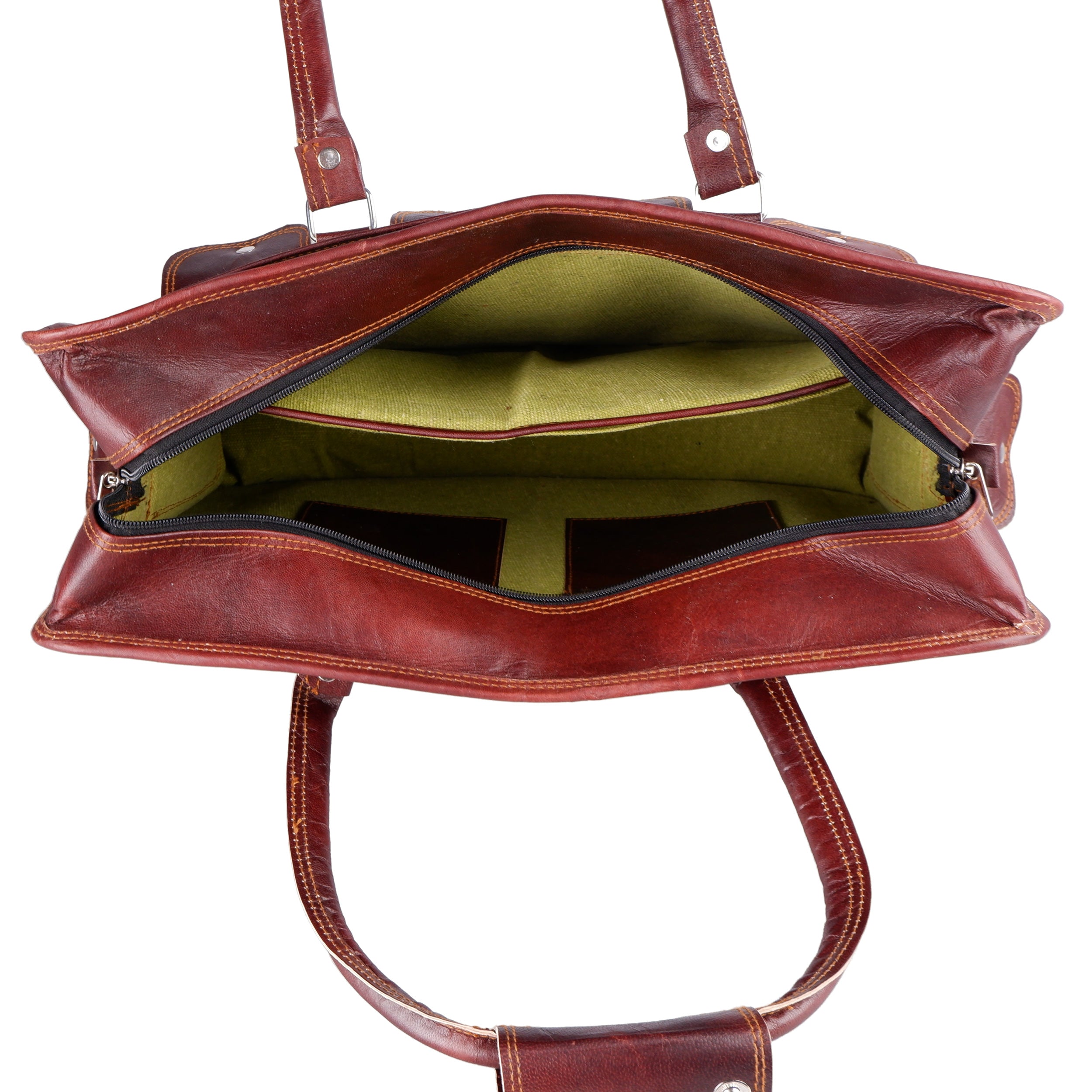 Morgan Leather Briefcase thumbnail 6