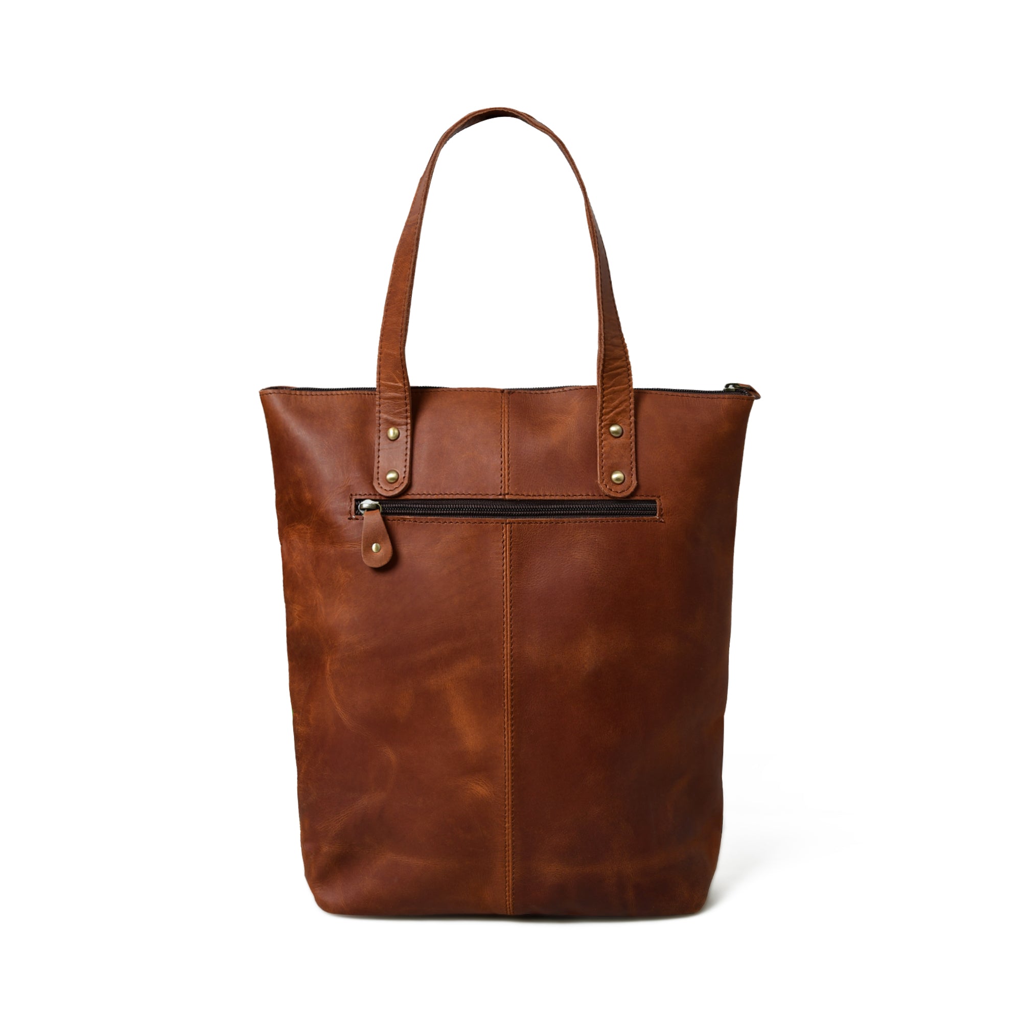 Multicoloured Leather Tote Bag thumbnail 6