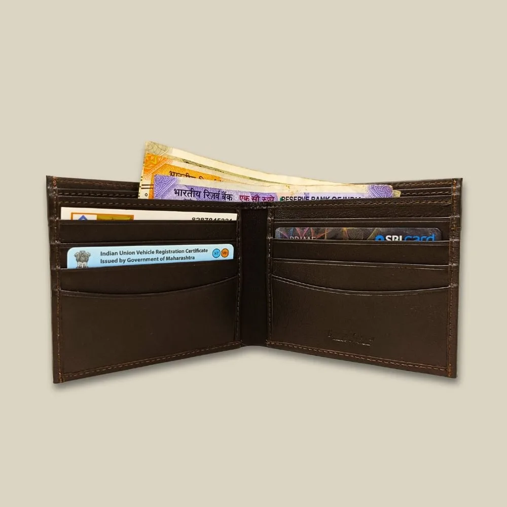 Naman Bullrider Genuine Leather Mens Wallet
