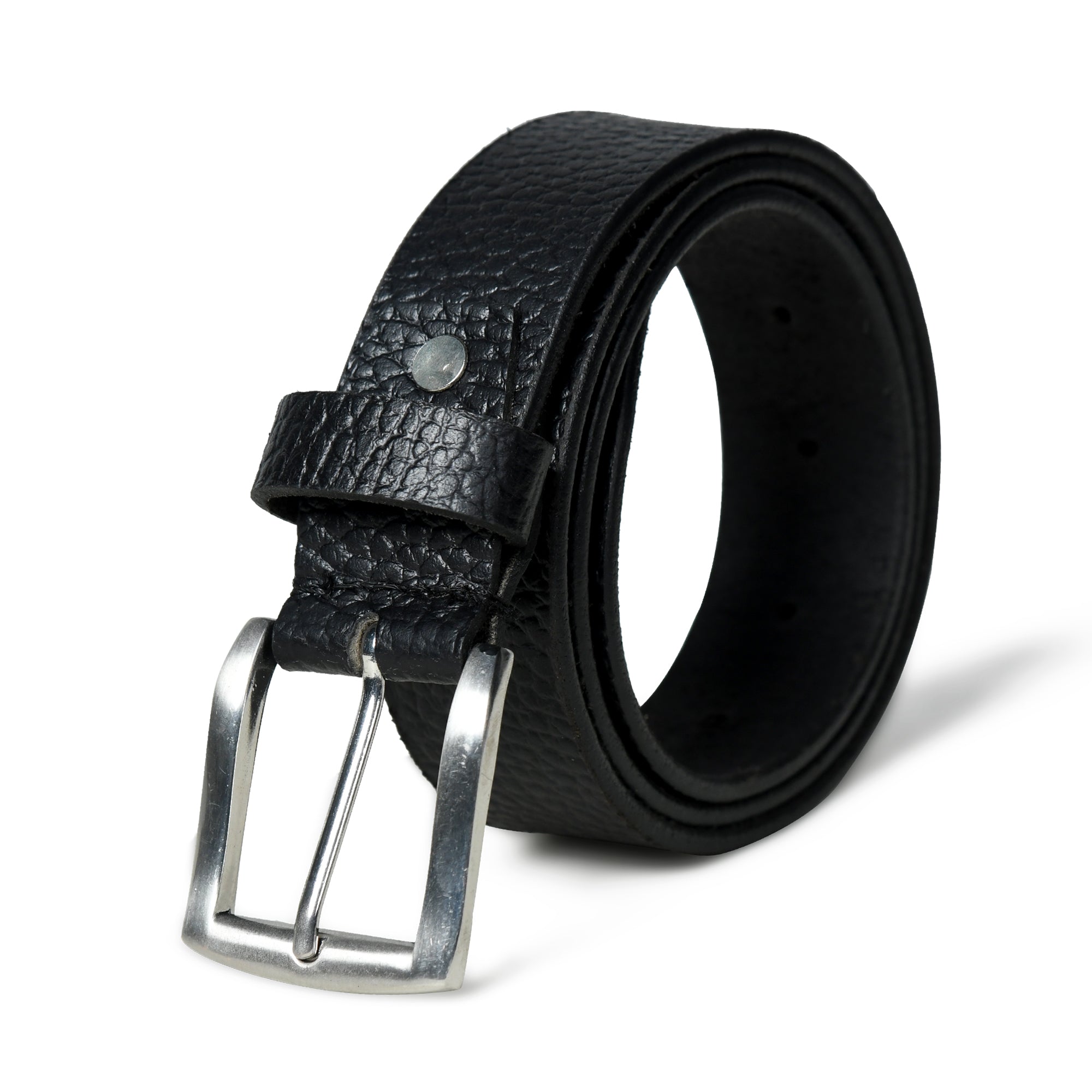 Nexus Black Leather Belt thumbnail 25