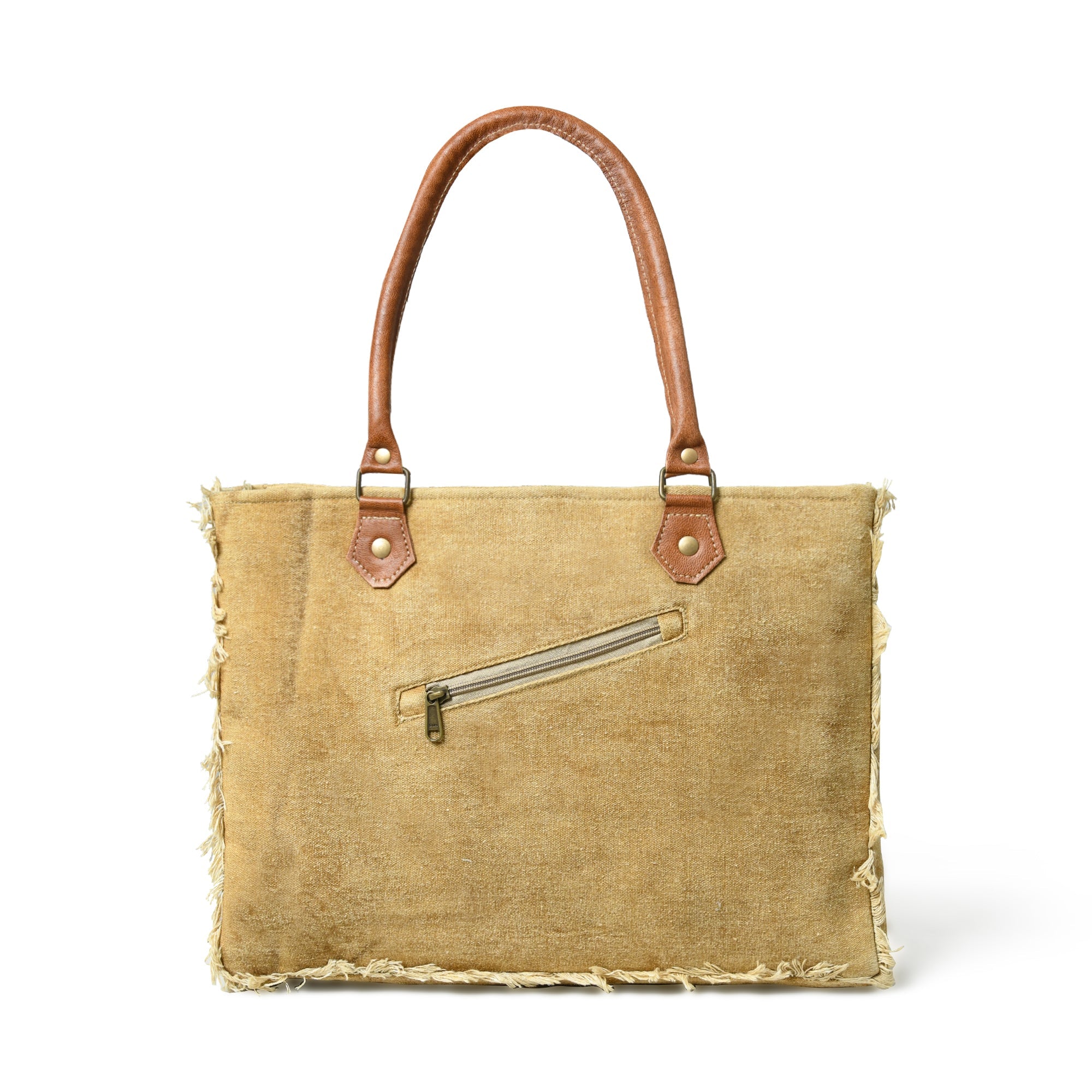 Nordic Charm Canvas Shoulder Tote thumbnail 2