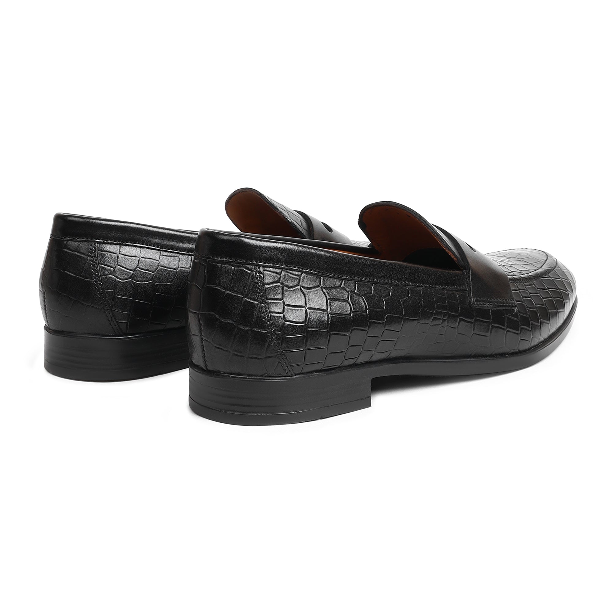 Penny Loafer With Full Croco Print thumbnail 6