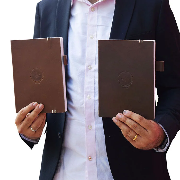 Personalized Leather Notepad