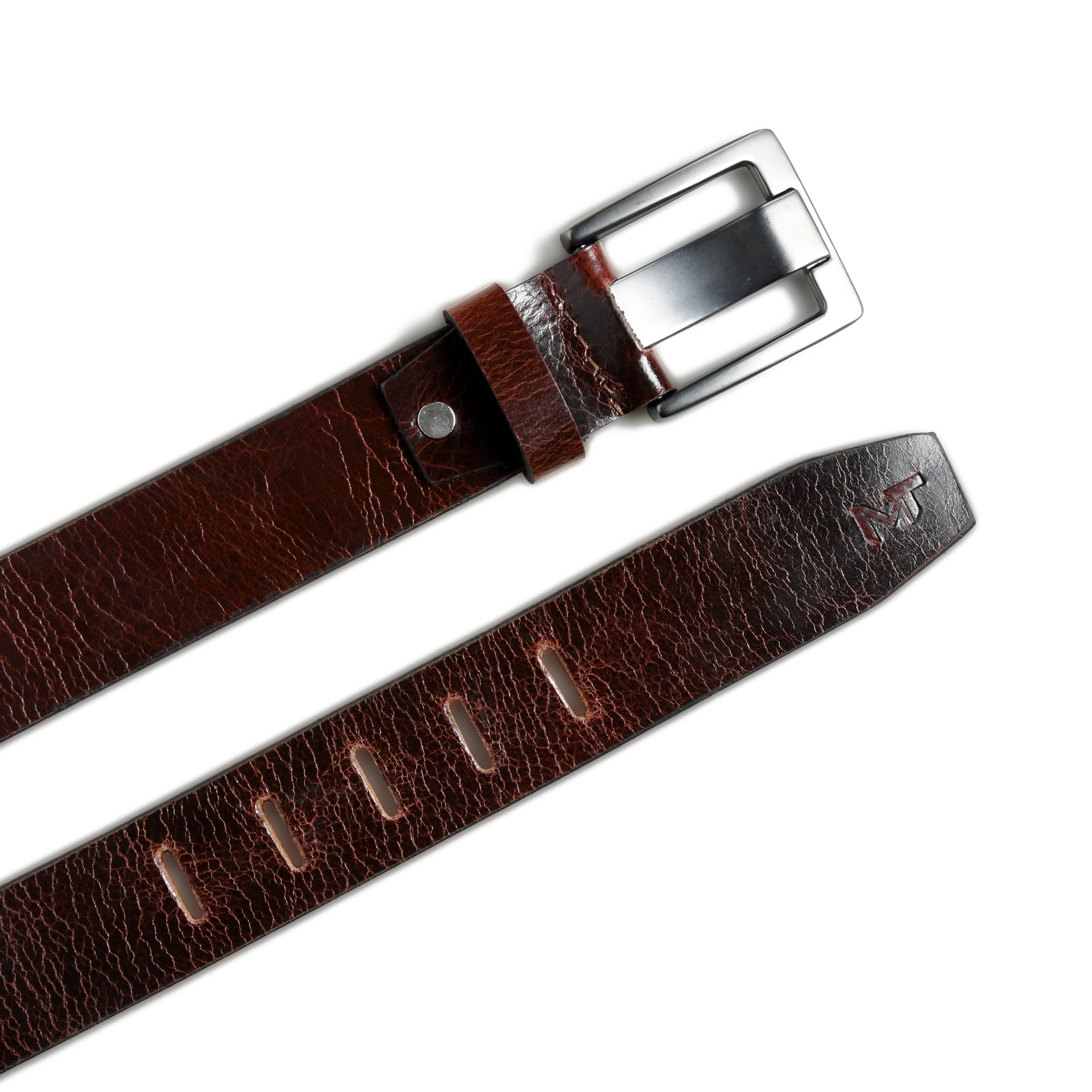 Pinecrest Dark Brown Leather Belt thumbnail 12
