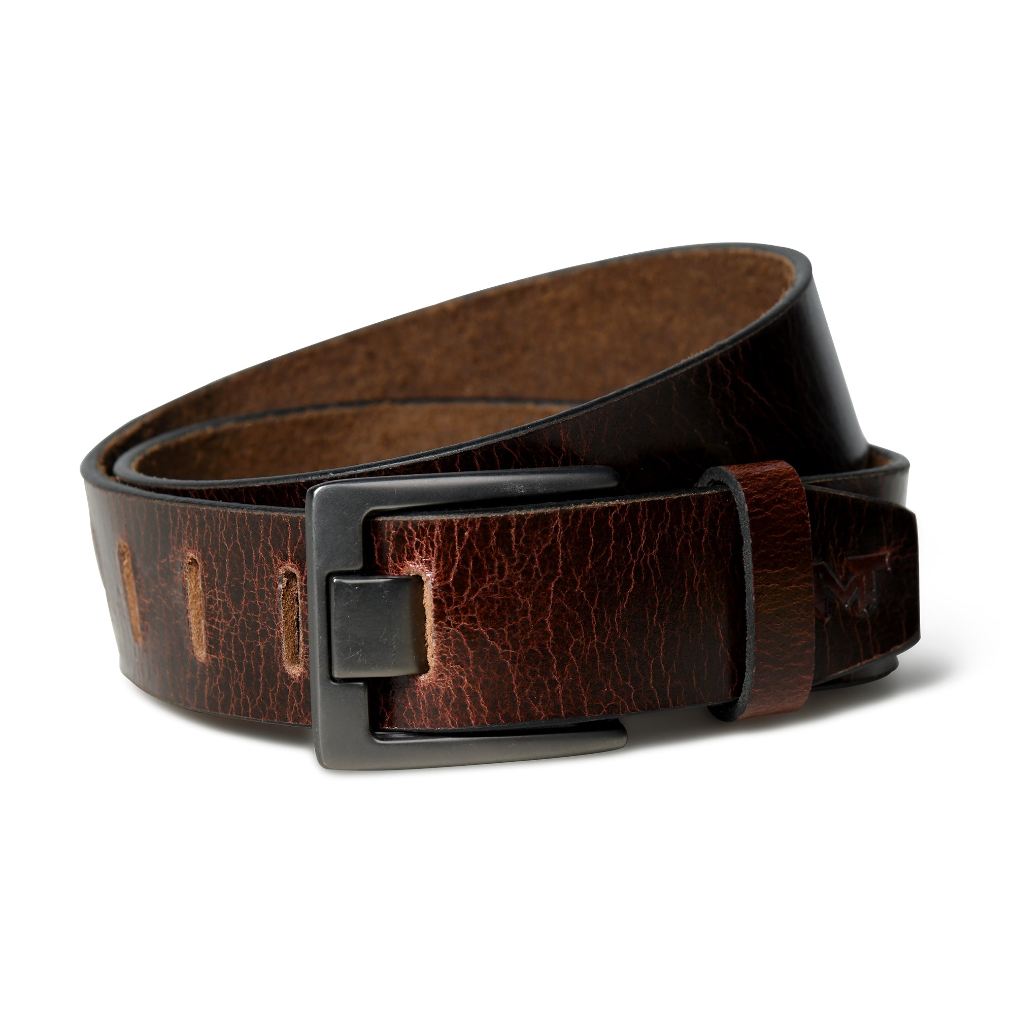 Pinecrest Dark Brown Leather Belt thumbnail 3