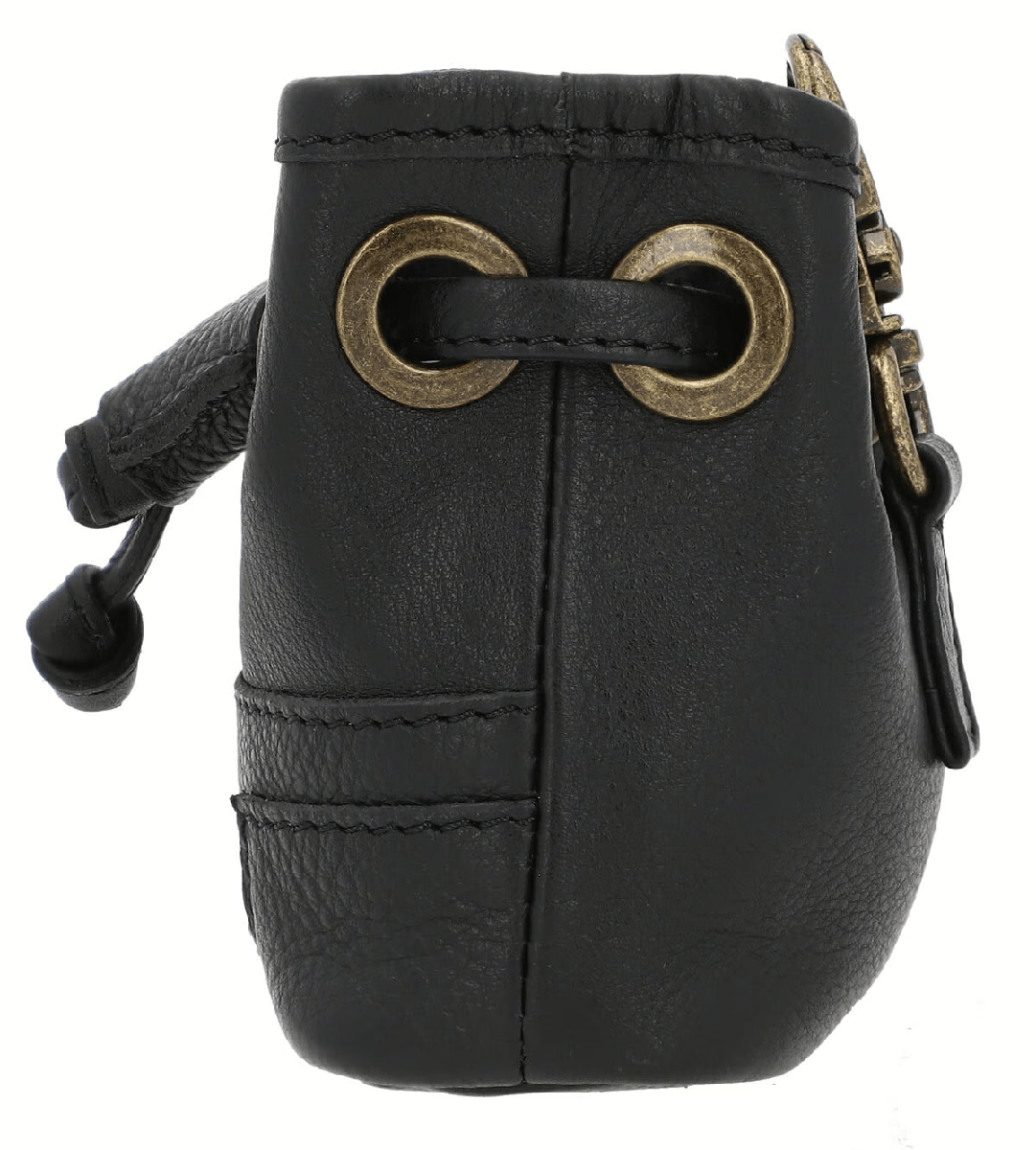 Premium Black Leather Dog Treat Bag thumbnail 3