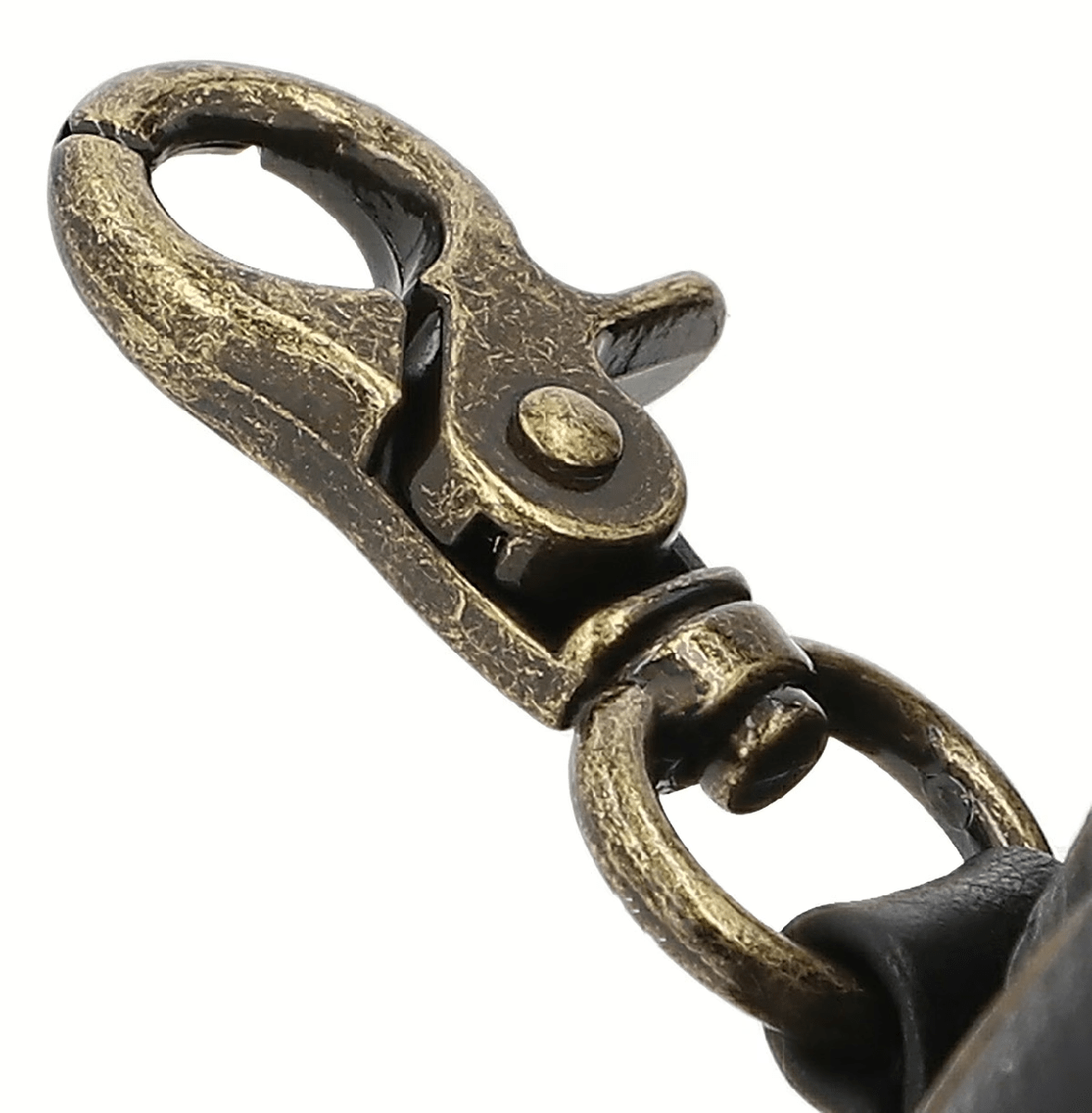 Premium Black Leather Dog Treat Bag thumbnail 5