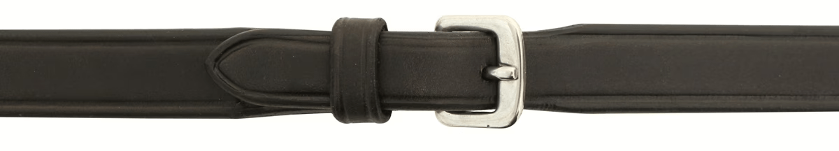 Premium Brown Leather Bridle Loop Reins thumbnail 2