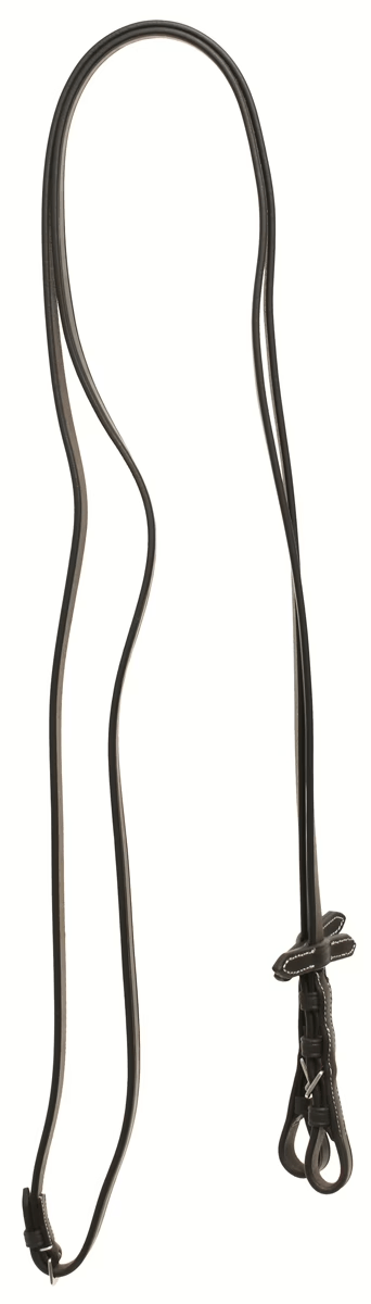 Premium Brown Leather Bridle Loop Reins thumbnail 4