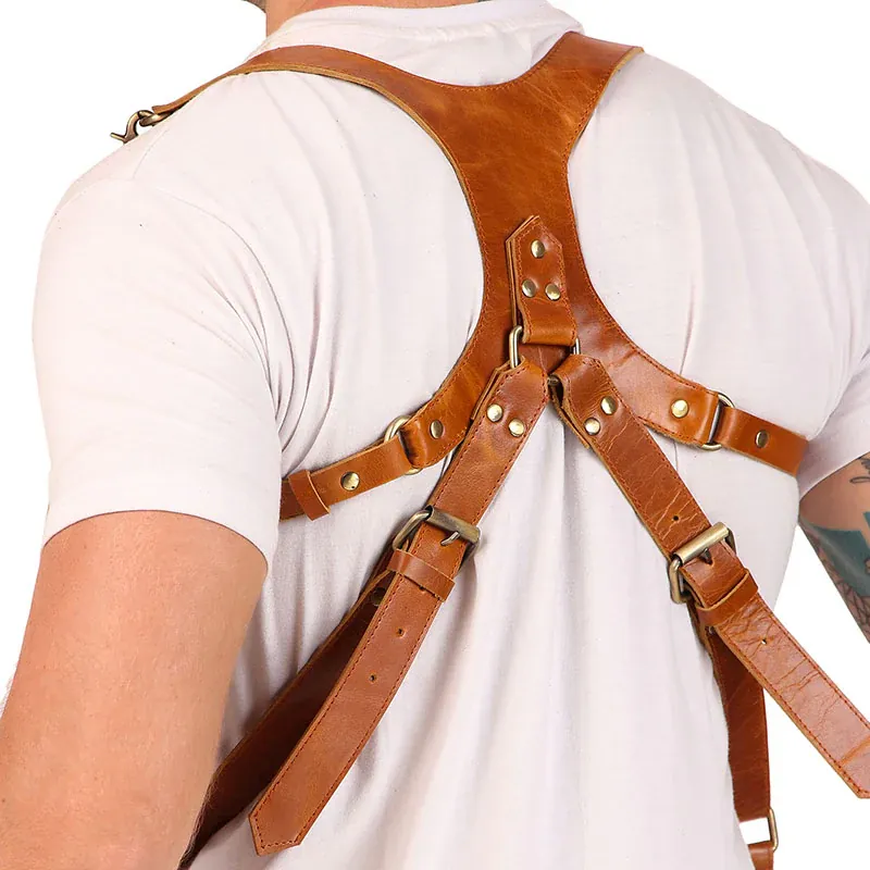 Premium Double Shoulder Leather Camera Strap thumbnail 4