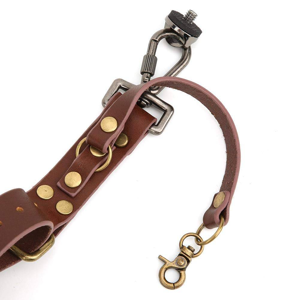 Premium Double Shoulder Leather Camera Strap thumbnail 9