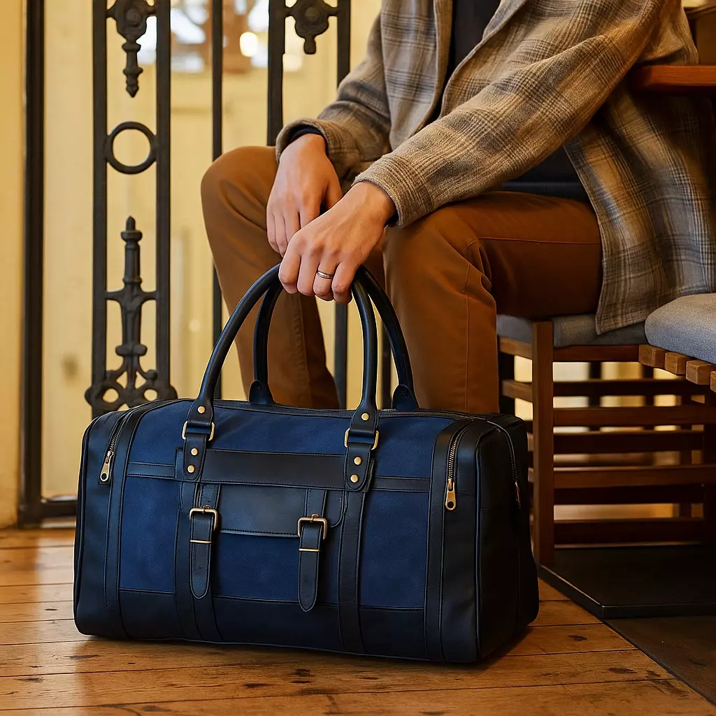 Leather Duffle Bag - Premium Quality and Versatility