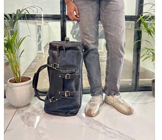 Leather Duffle Bag - Premium Quality and Versatility thumbnail 5