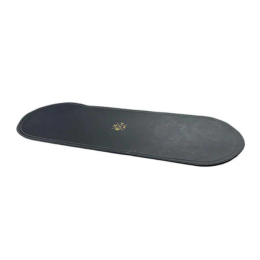 remium Leather Desk Curve Mat - Elegant Table Protector thumbnail 4