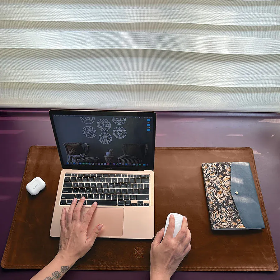 Premium Leather Desk Mat