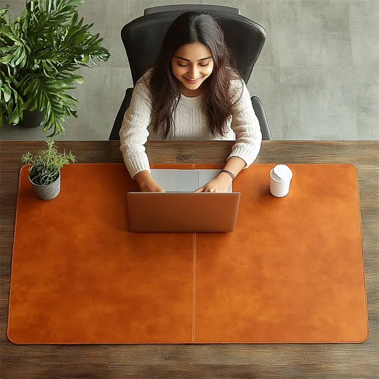 Premium Leather Desk Mat thumbnail 2