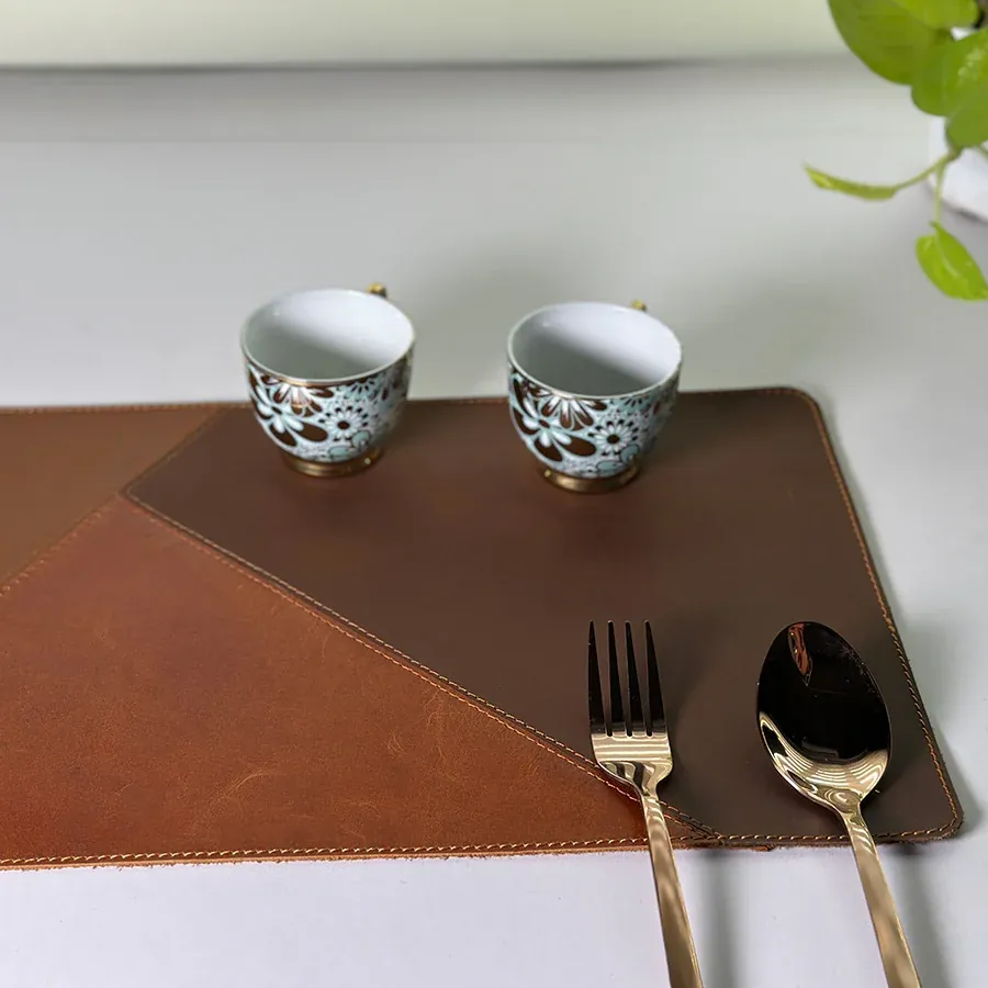 Premium Leather-Look Luxury Placemat