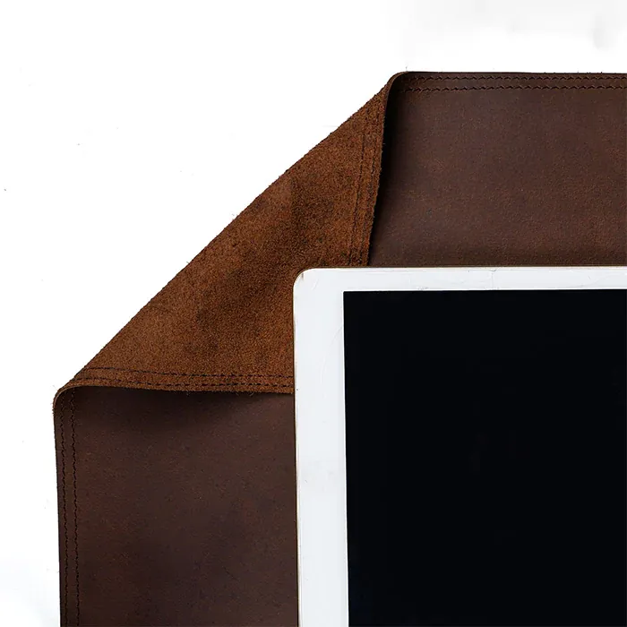 Premium Leather Office Desk Mat - Elegant Work Surface Protector thumbnail 2