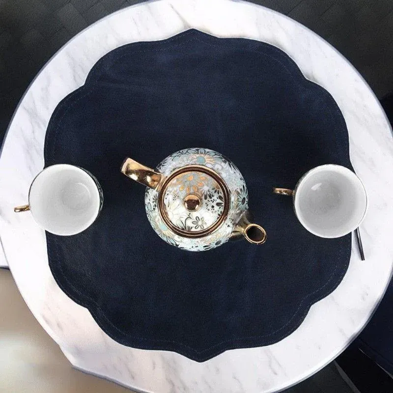 Premium Leather Table Mat & Coaster