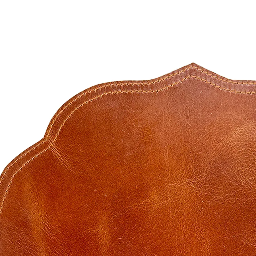 Premium Leather Table Mat & Coaster thumbnail 4