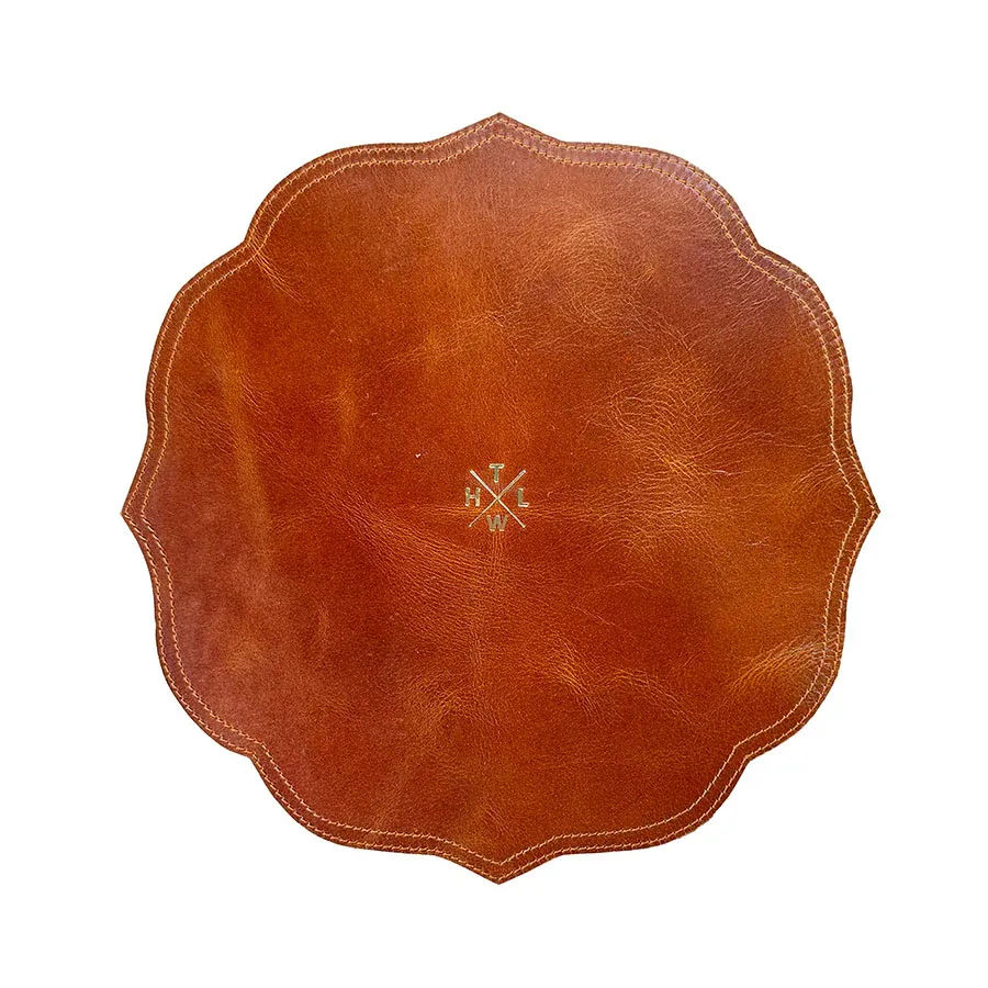 Premium Leather Table Mat & Coaster thumbnail 6