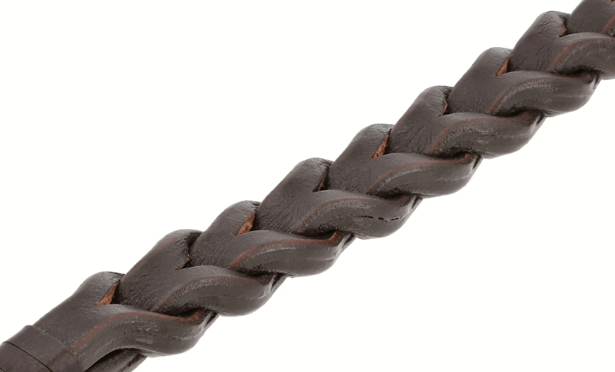 Premium Leather Traffic Dog Leash - Short Control Lead thumbnail 2