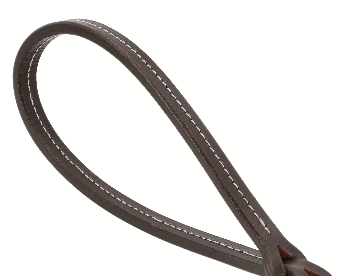 Premium Leather Traffic Dog Leash - Short Control Lead thumbnail 3