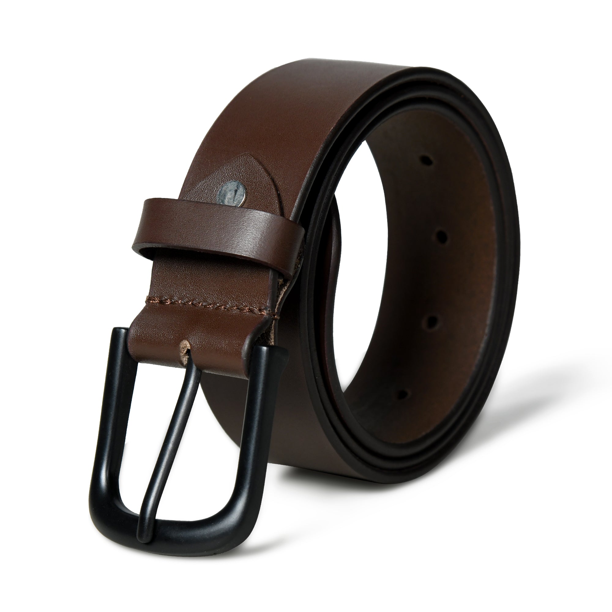 Prestige Brown Leather Belt thumbnail 7