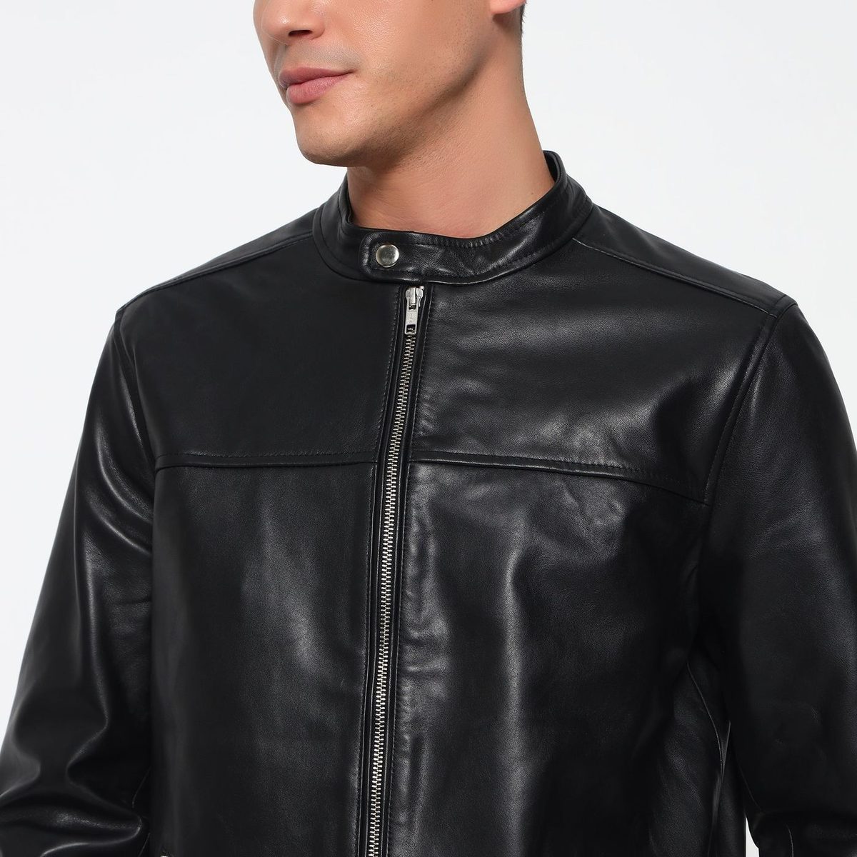 Prime Black Biker'S Men Jacket thumbnail 2