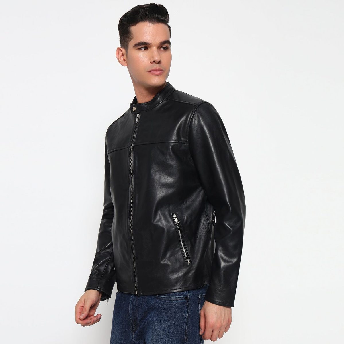 Prime Black Biker'S Men Jacket thumbnail 4