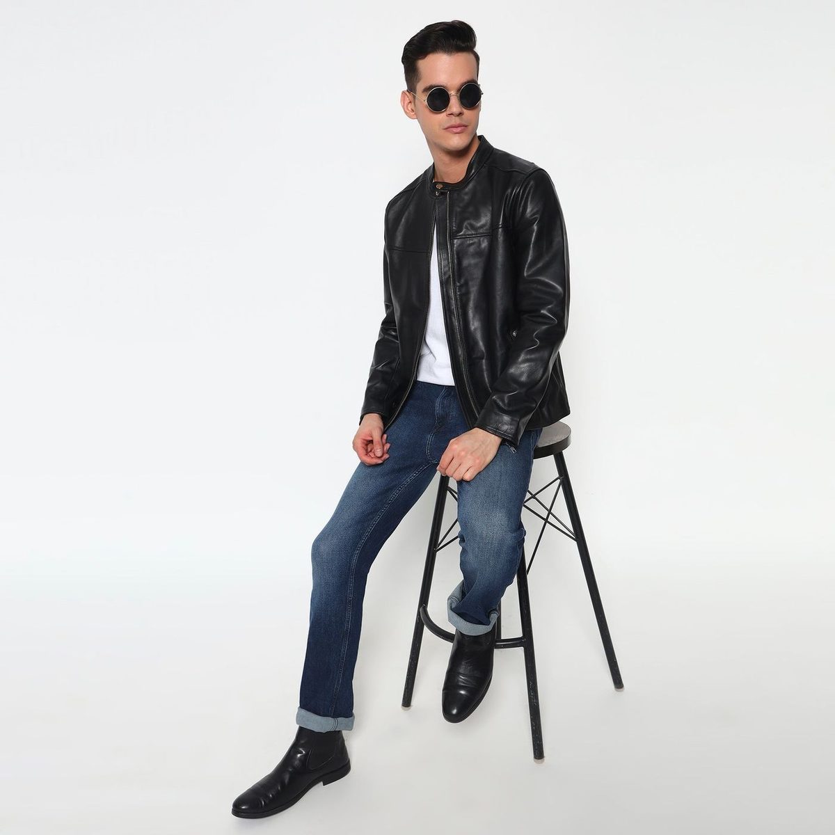 Prime Black Biker'S Men Jacket thumbnail 8