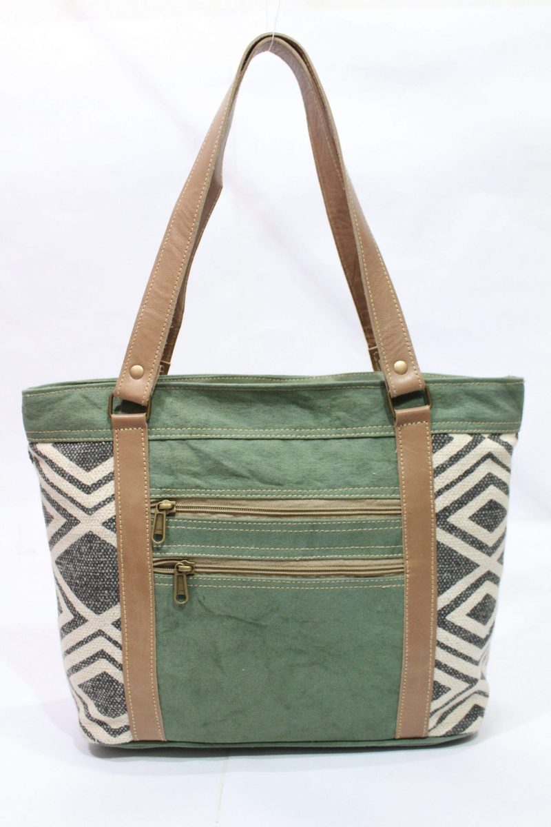 Printed Canvas Tote Bag thumbnail 2