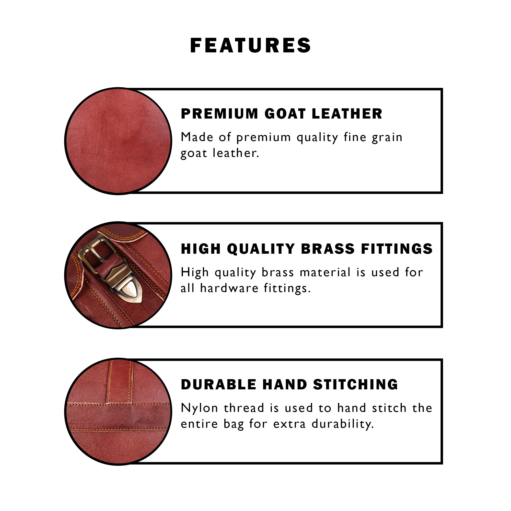 Real Leather Satchel Bag For Women thumbnail 11