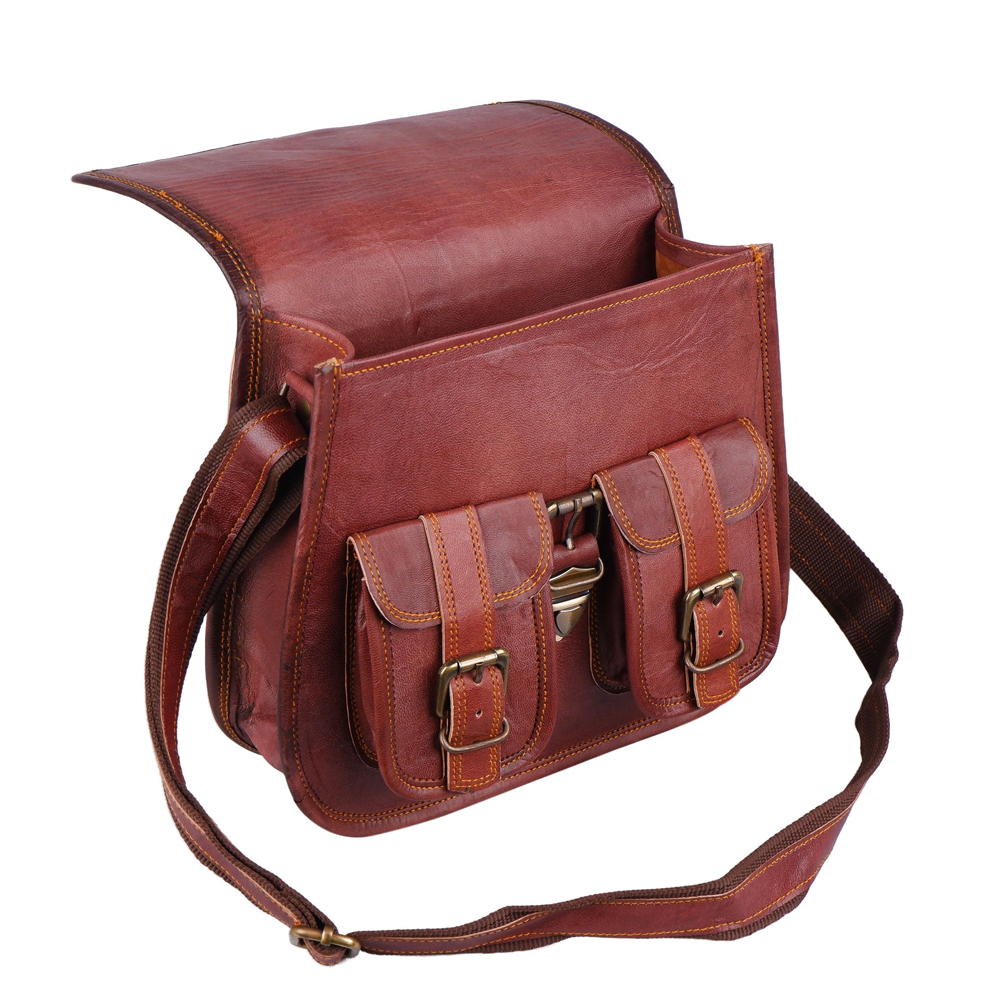 Real Leather Satchel Bag For Women thumbnail 13