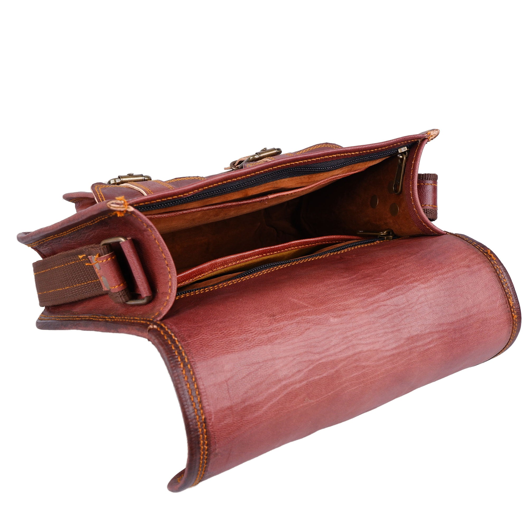 Real Leather Satchel Bag For Women thumbnail 7