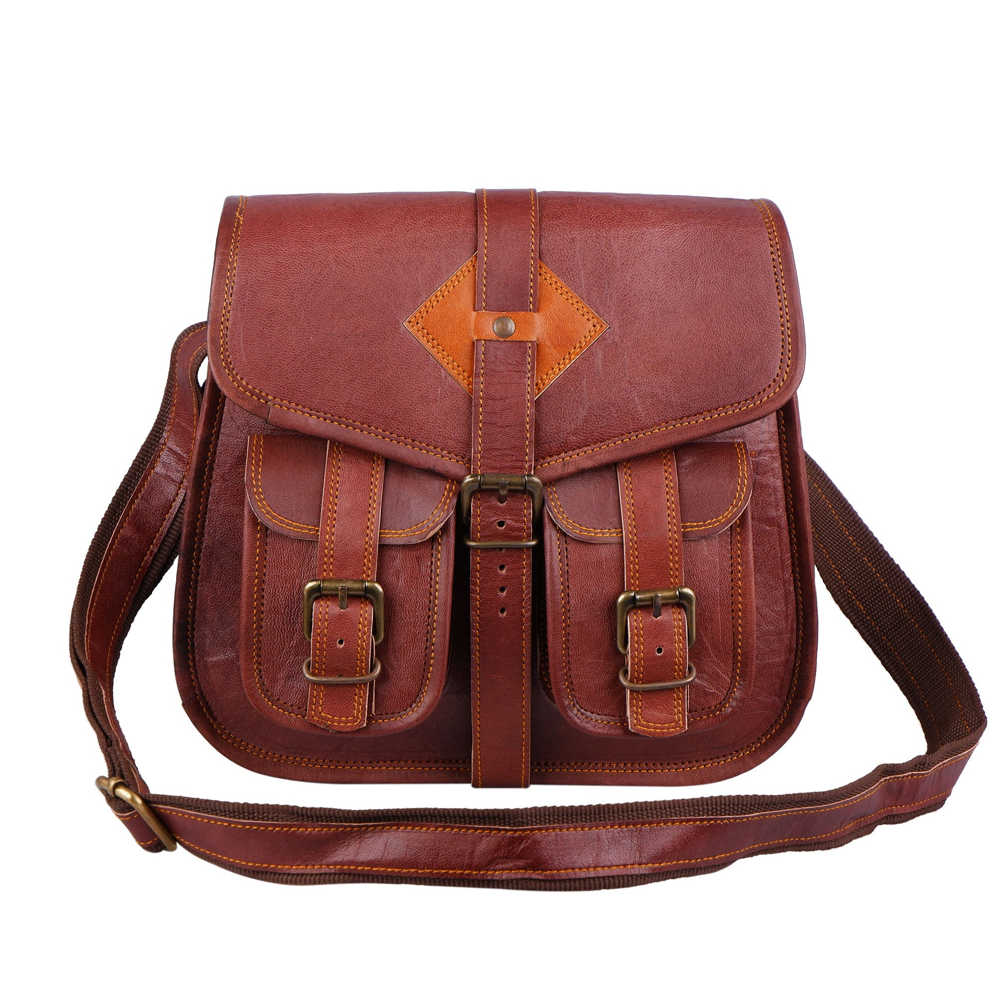 Real Leather Satchel Bag For Women thumbnail 8