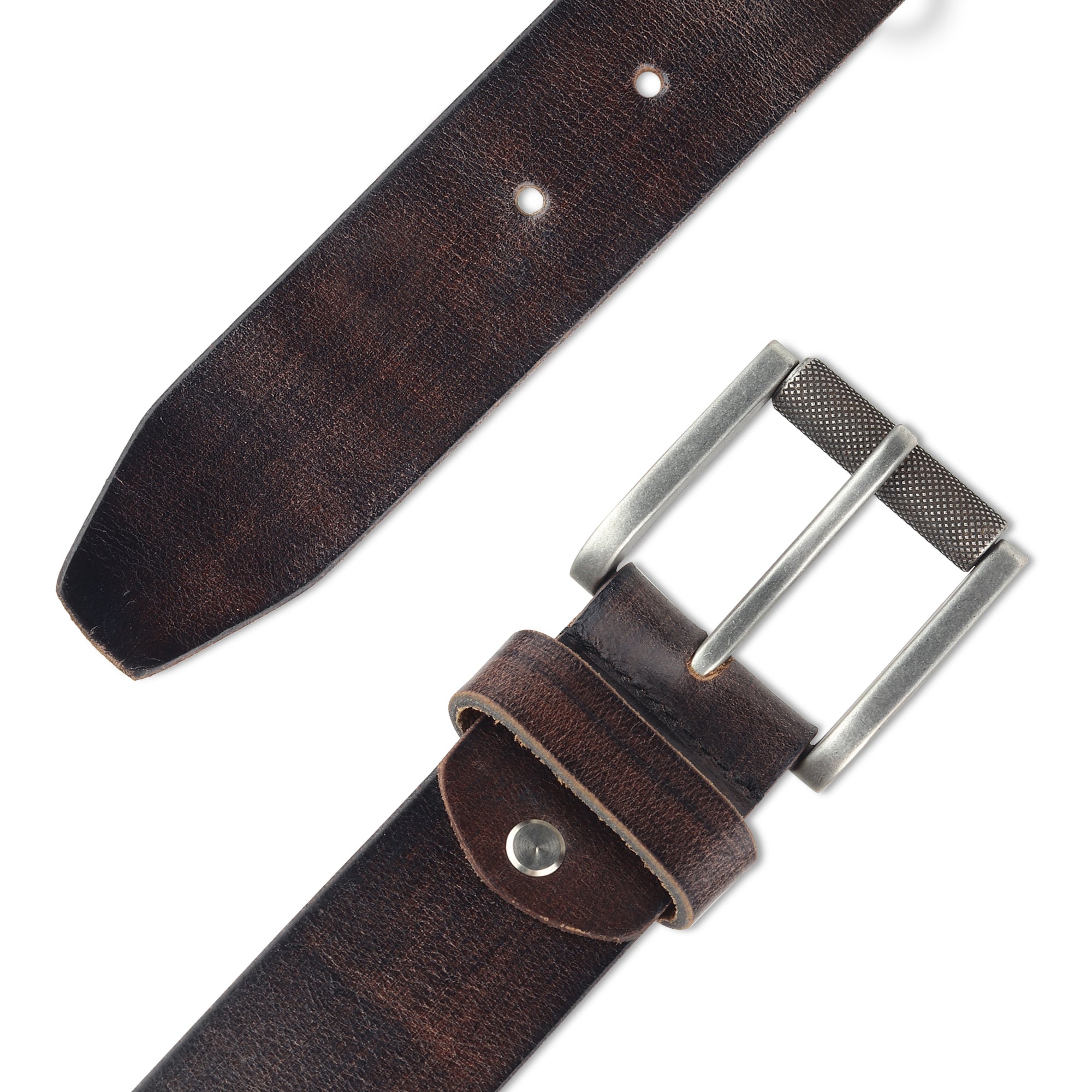 Retro Style Mens Leather Belt thumbnail 3
