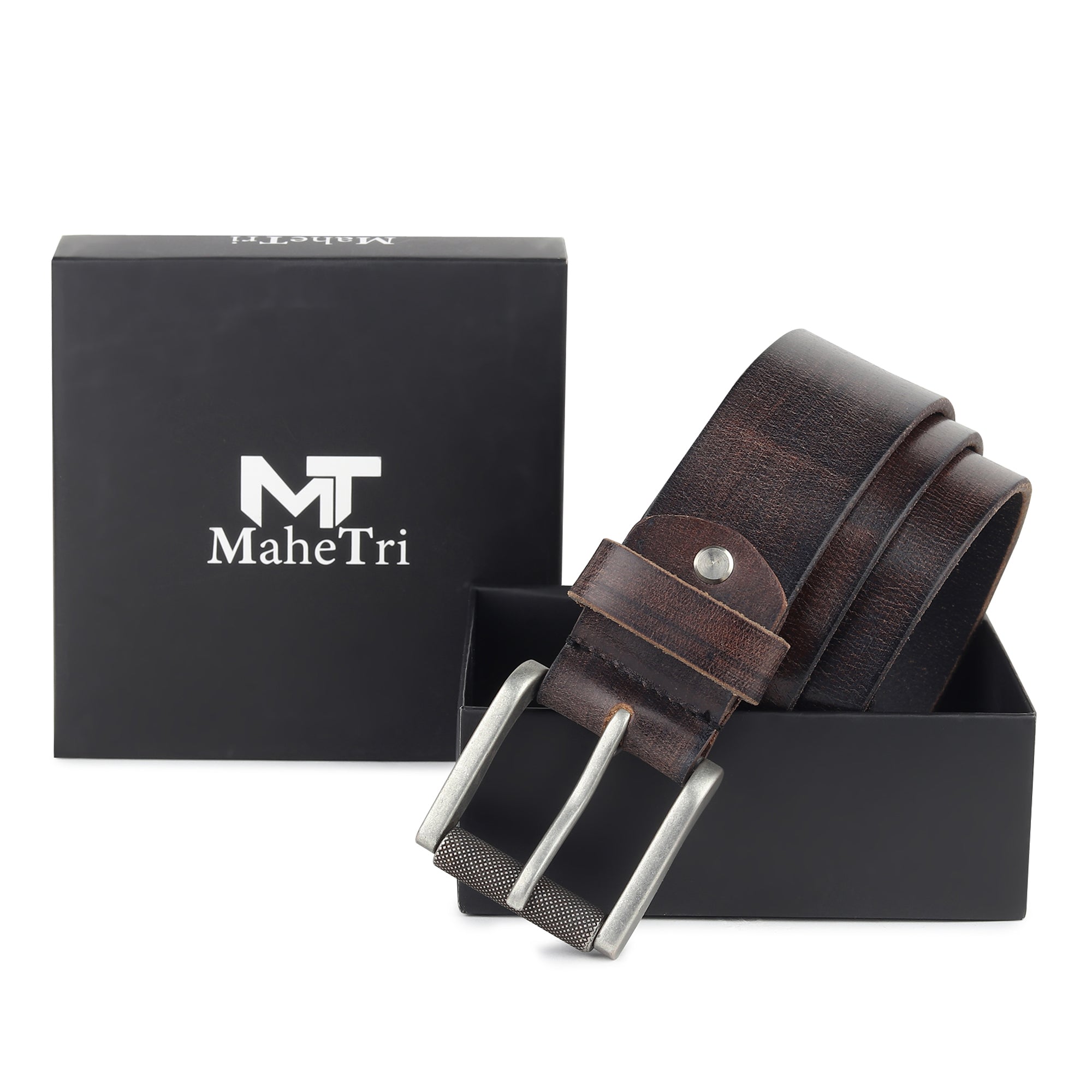Retro Style Mens Leather Belt thumbnail 7