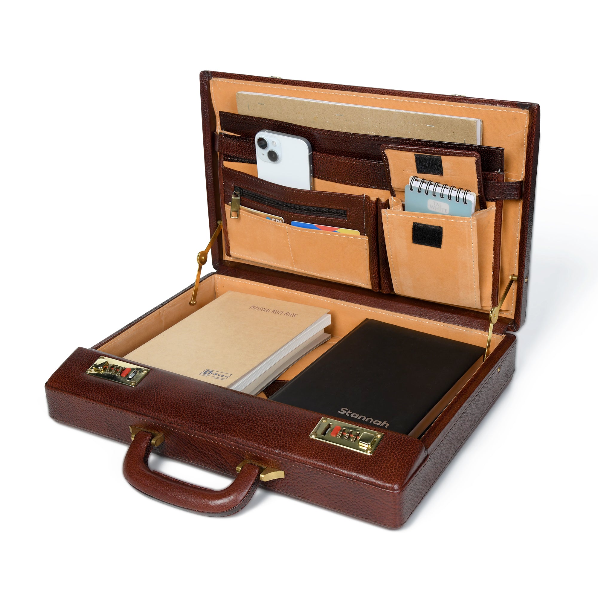 Rich Brown Office Suitcase thumbnail 4