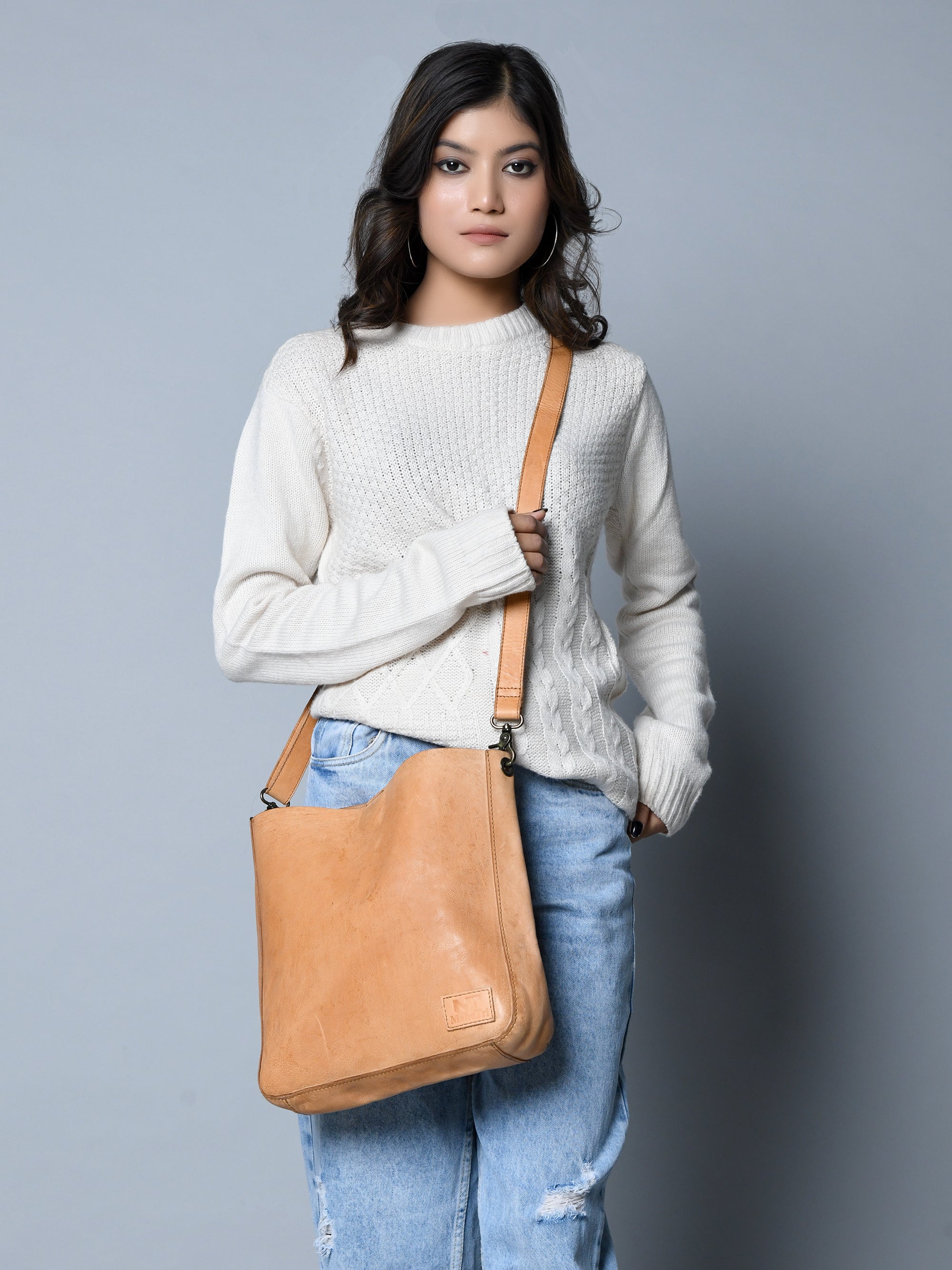 Serenity Everyday Crossbody Sling, Tan thumbnail 3