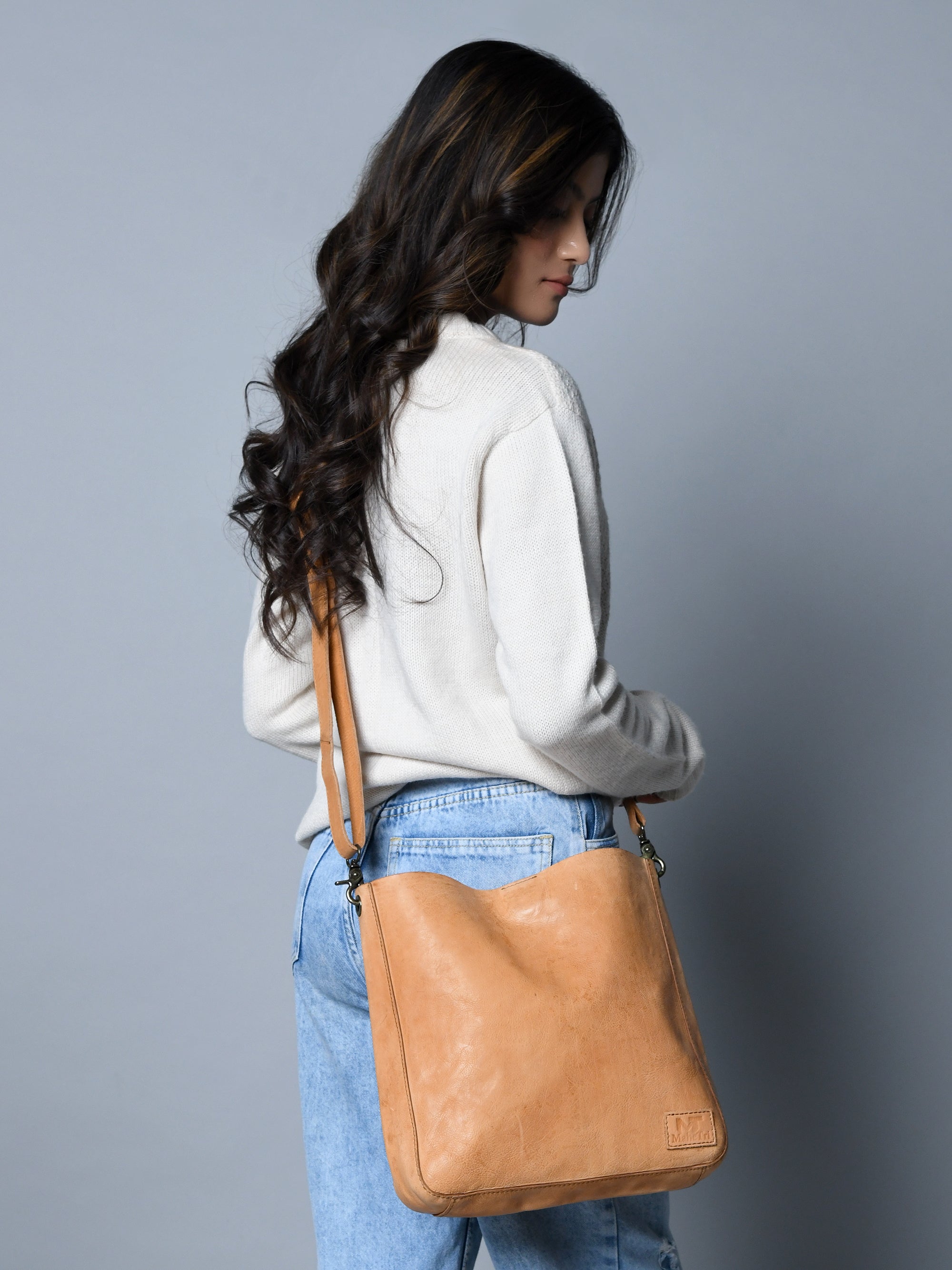 Serenity Everyday Crossbody Sling, Tan thumbnail 5