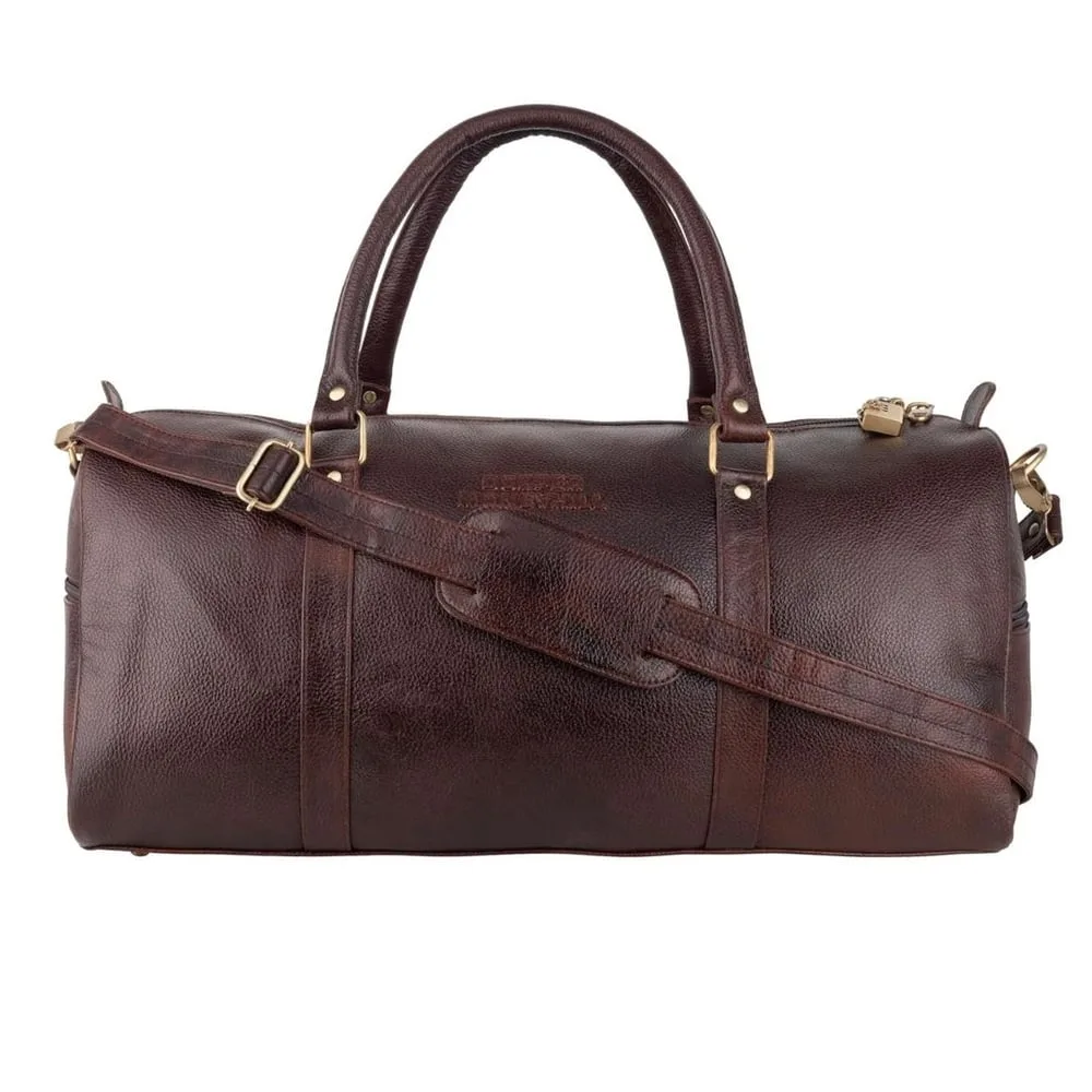 Shaurya Genuine Leather Duffle Bag Hive