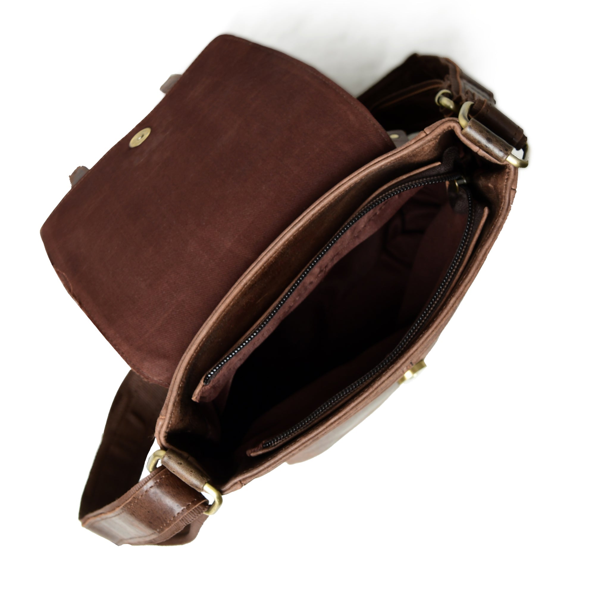 Side Leather Messenger Bag thumbnail 3