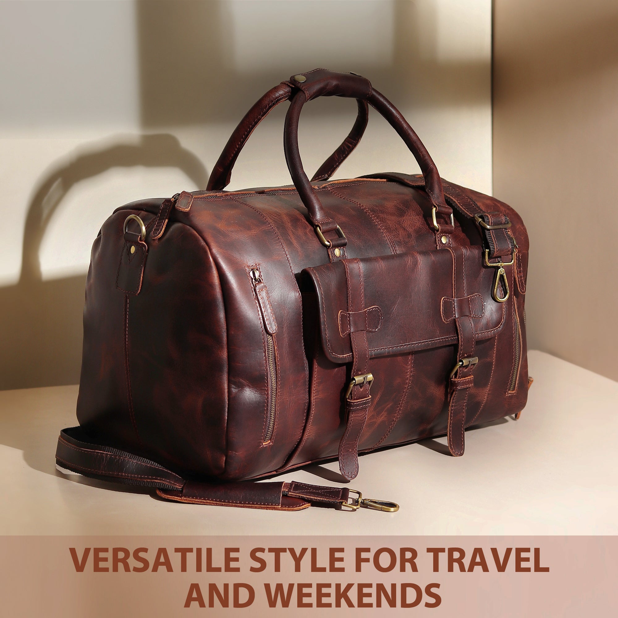 Sinclair Buffalo Duffle With Shoe Compartment