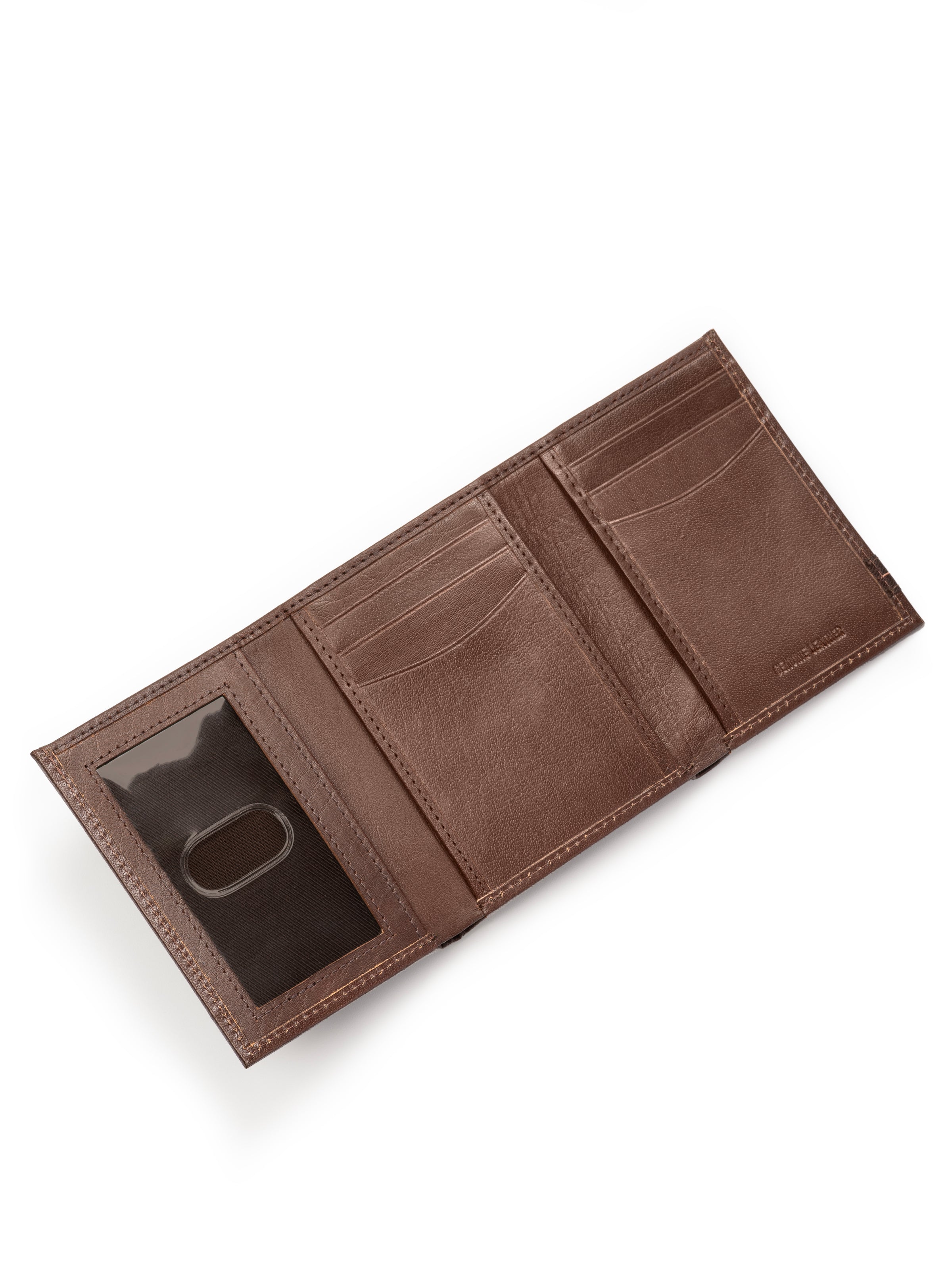 Sleekcut Tri-Fold Wallet - Brown thumbnail 3